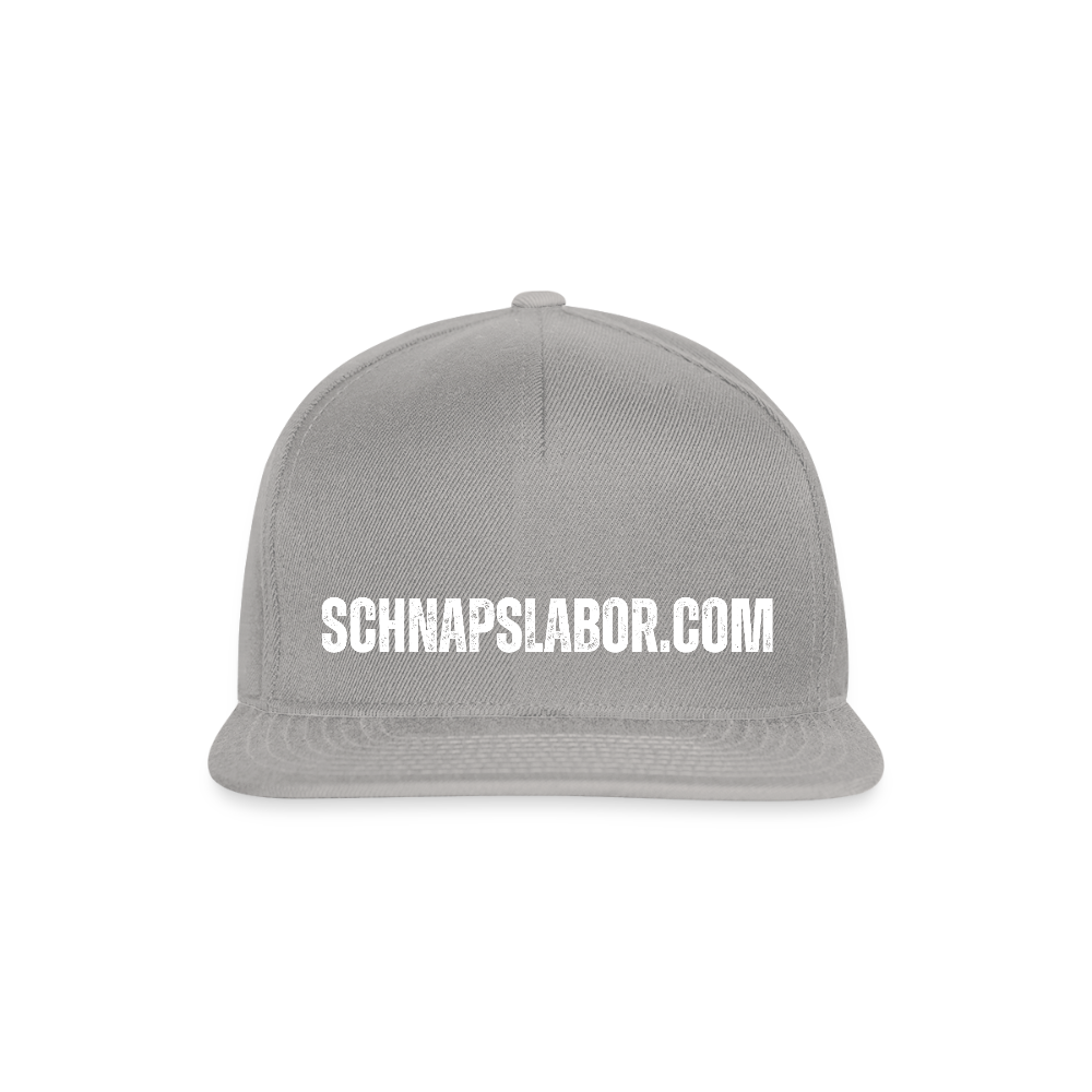 Schnapslabor - Snapback Cap - Graphit/Graphit