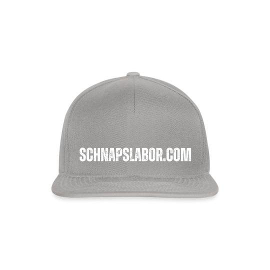 Schnapslabor - Snapback Cap - Graphit/Graphit