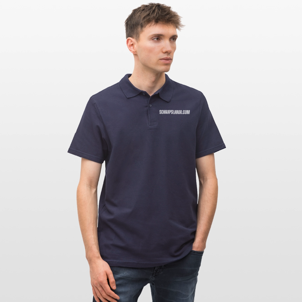 Schnapslabor - Männer Poloshirt - Navy