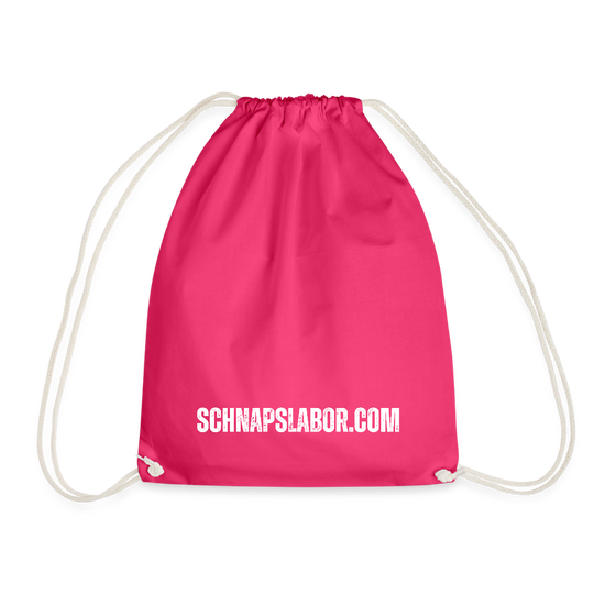 Schnapslabor - Turnbeutel - Fuchsia