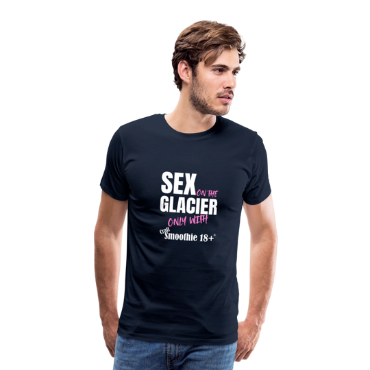 Sex on the Glacier - "Männer Premium T-Shirt" - Navy
