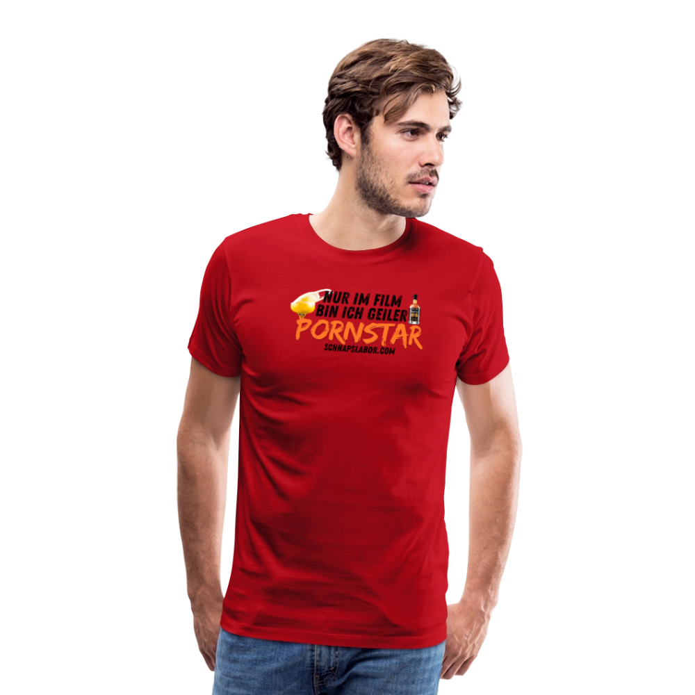Männer Premium T-Shirt - Rot