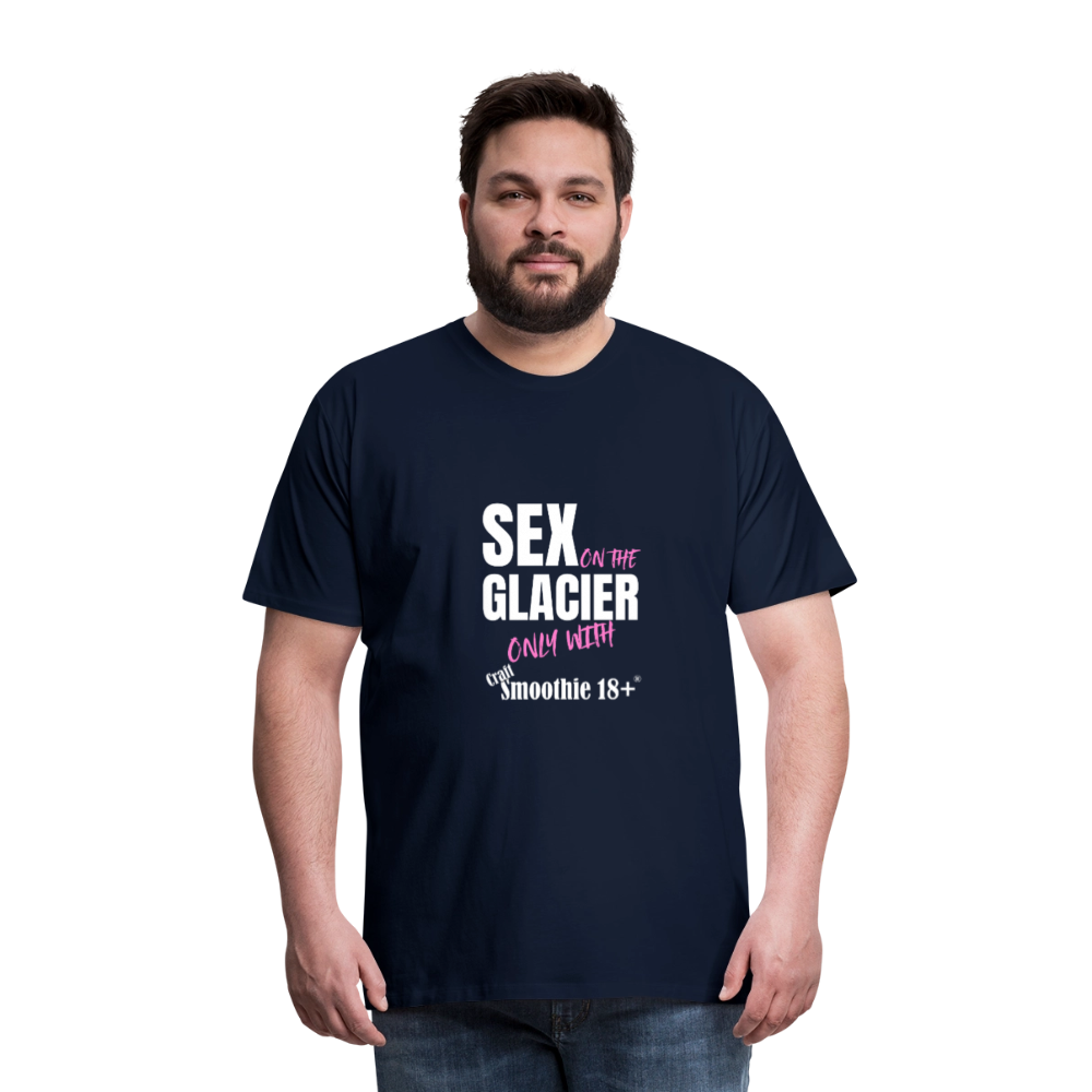 Sex on the Glacier - "Männer Premium T-Shirt" - Navy
