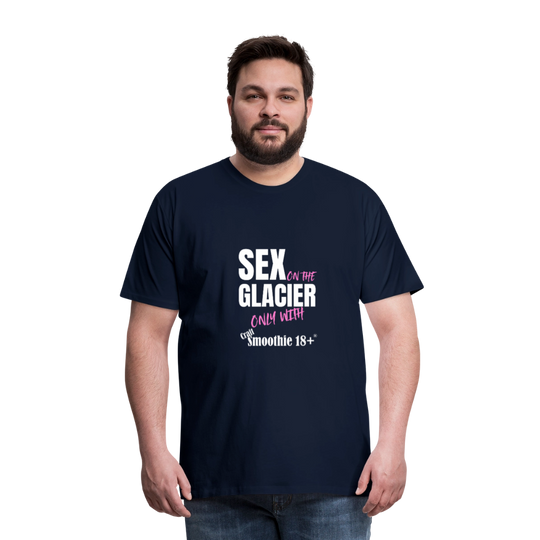 Sex on the Glacier - "Männer Premium T-Shirt" - Navy