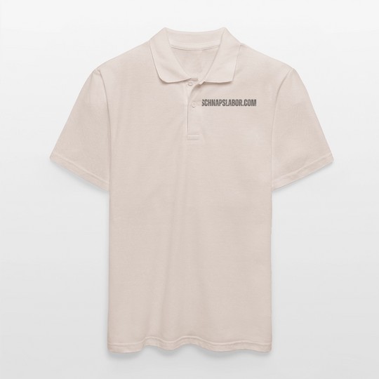 Schnapslabor - Männer Poloshirt - Beige