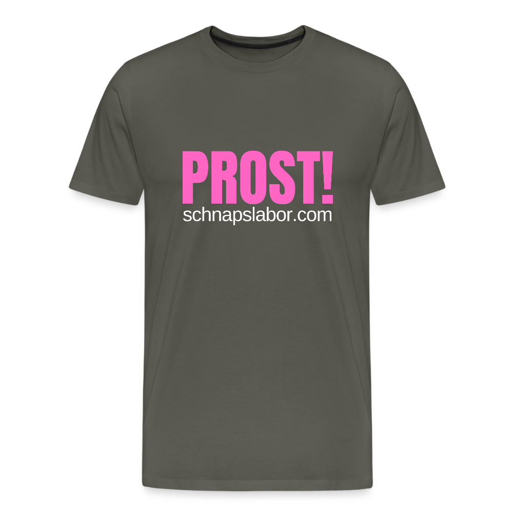 Prost - Männer Premium T-Shirt - Asphalt