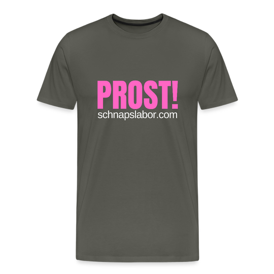 Prost - Männer Premium T-Shirt - Asphalt