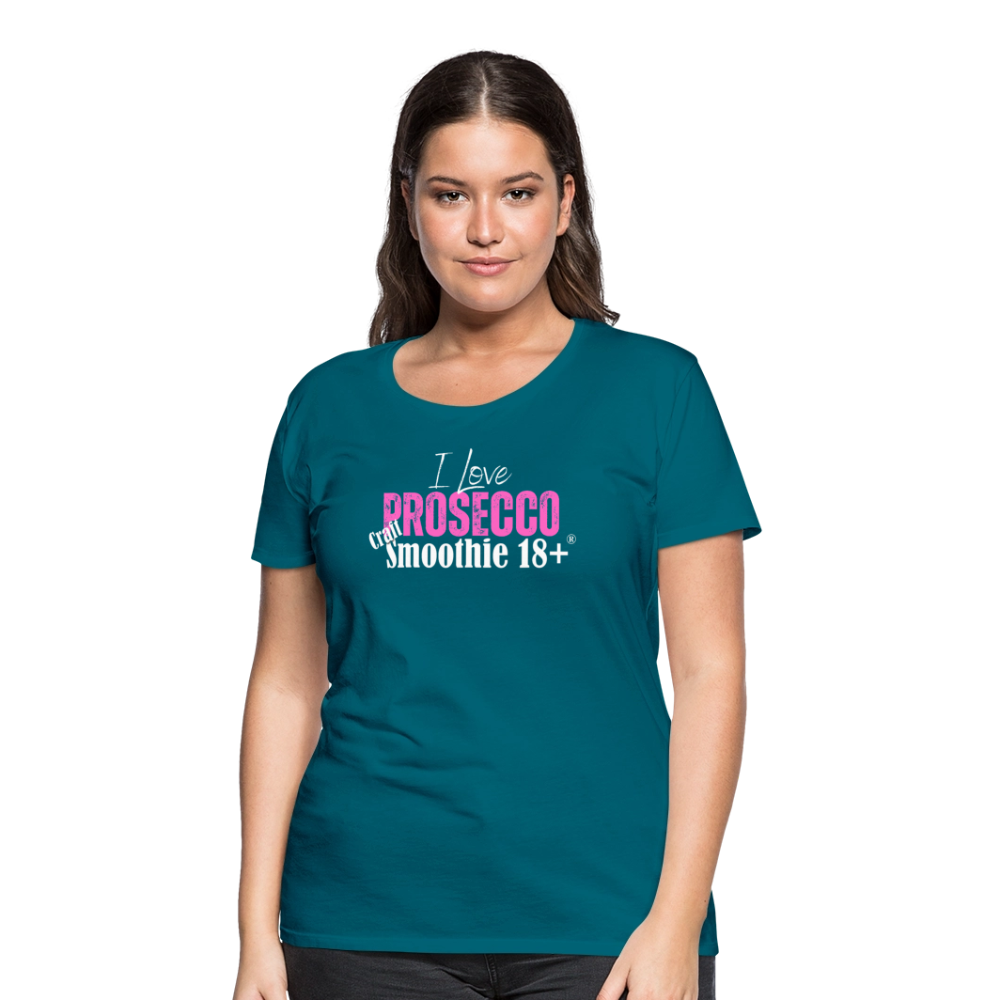 I love Prosecco - Frauen Premium T-Shirt - Divablau