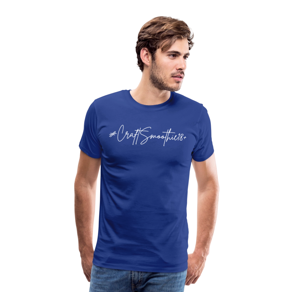 #CraftSmoothie18+ - Männer Premium T-Shirt - Königsblau