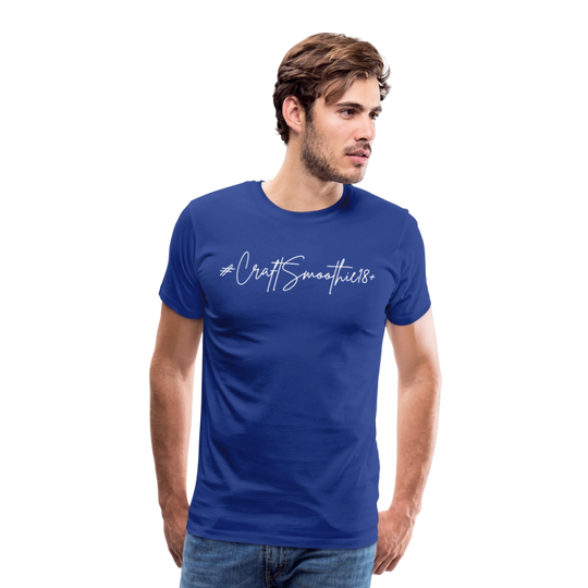 #CraftSmoothie18+ - Männer Premium T-Shirt - Königsblau