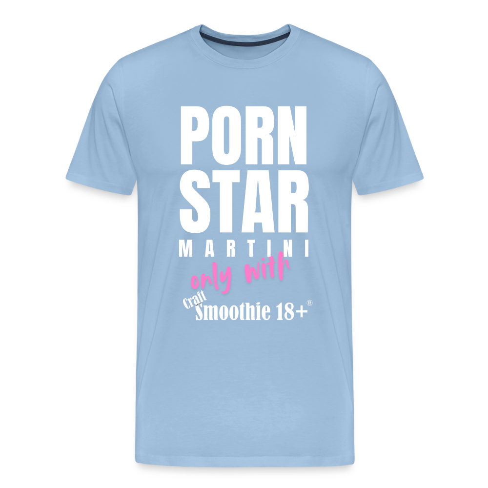 Pornstar - Männer Premium T-Shirt - Sky