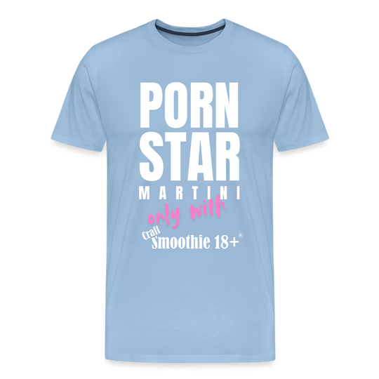 Pornstar - Männer Premium T-Shirt - Sky