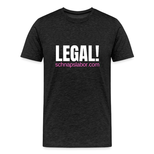 Legal - Männer Premium T-Shirt - Anthrazit