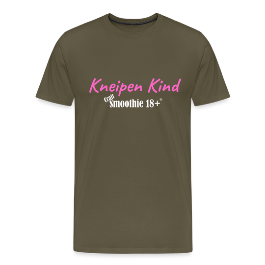 Kneipen Kind - Männer Premium T-Shirt - Khaki