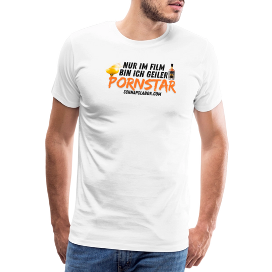 Männer Premium T-Shirt - Weiß