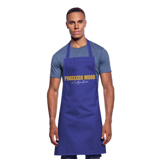 Prosecco Mood - Kochschürze - Royalblau