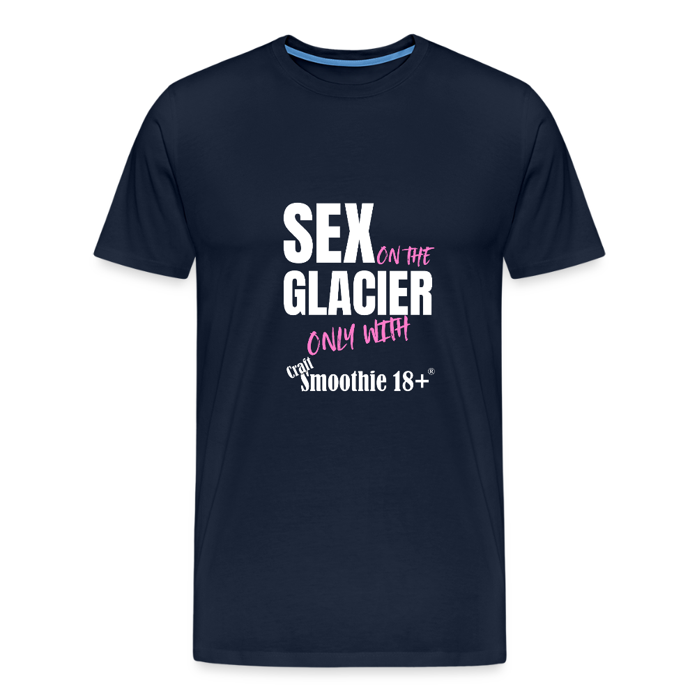 Sex on the Glacier - "Männer Premium T-Shirt" - Navy
