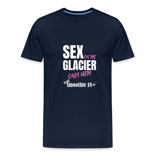 Sex on the Glacier - "Männer Premium T-Shirt" - Navy