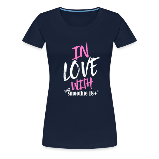 In Love - Frauen Premium T-Shirt - Navy