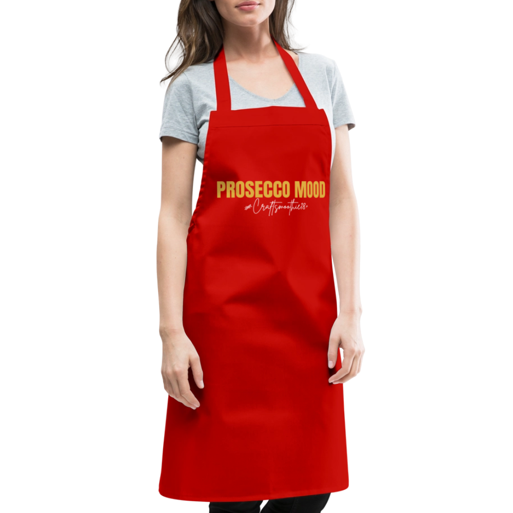 Prosecco Mood - Kochschürze - Rot