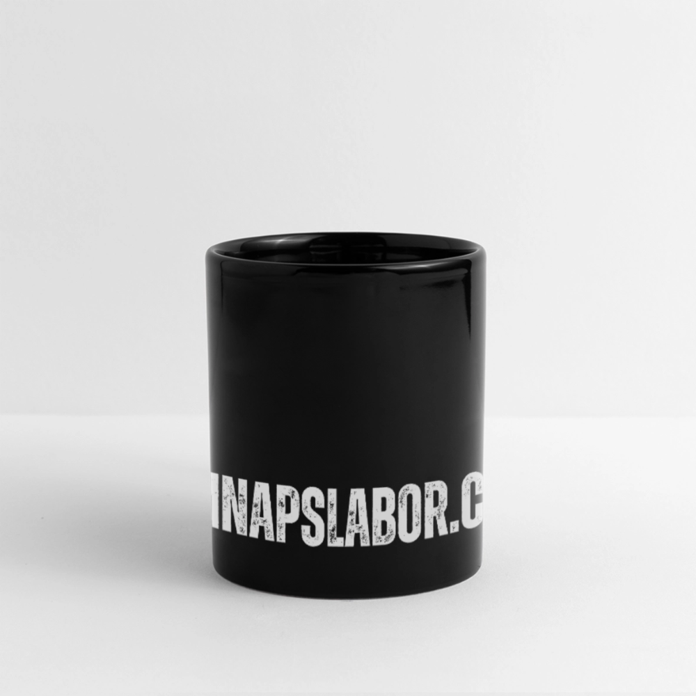 Schnapslabor - Tasse - Schwarz
