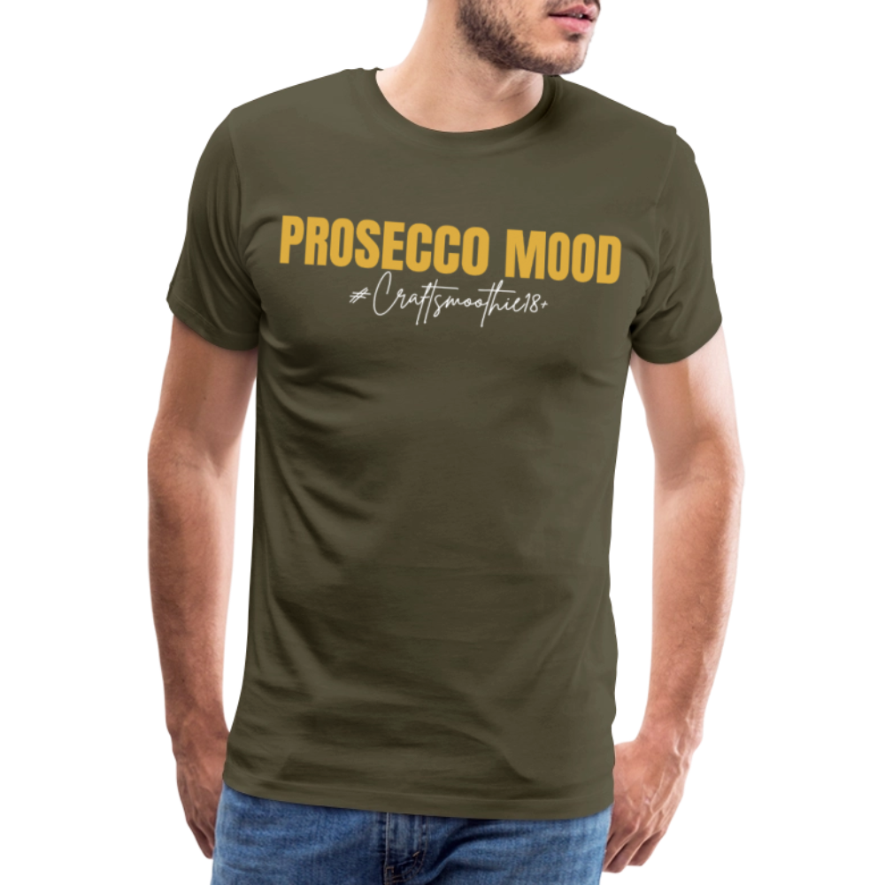 Prosecco Mood - Männer Premium T-Shirt - Khaki