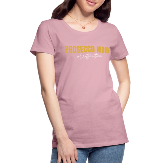 Prosecco Mood - Frauen Premium T-Shirt - Hellrosa