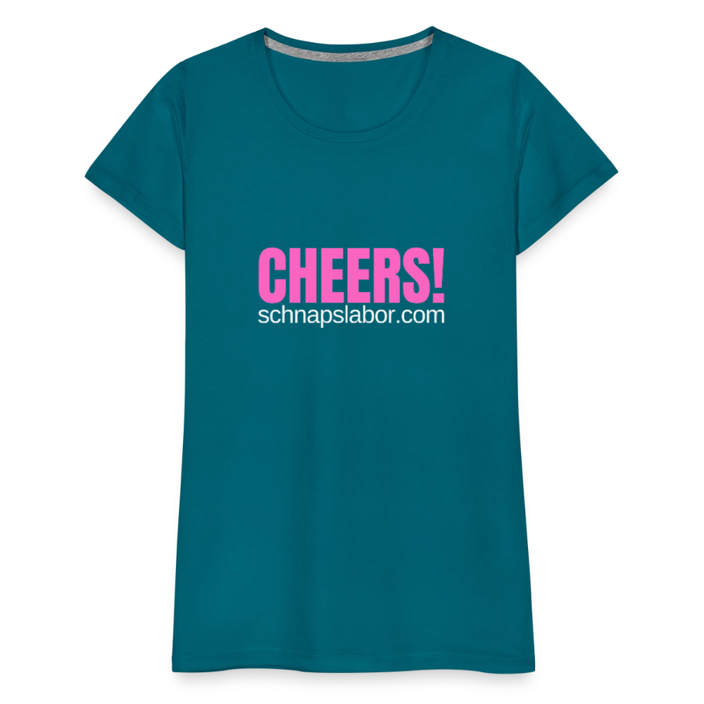 Cheers - Frauen Premium T-Shirt - Divablau