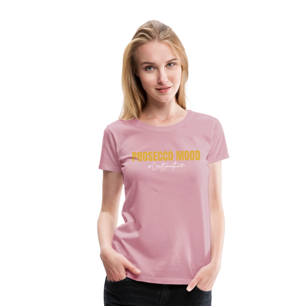 Prosecco Mood - Frauen Premium T-Shirt - Hellrosa