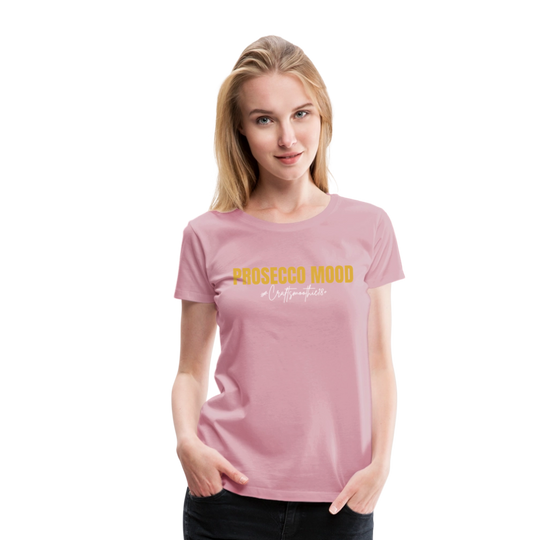 Prosecco Mood - Frauen Premium T-Shirt - Hellrosa