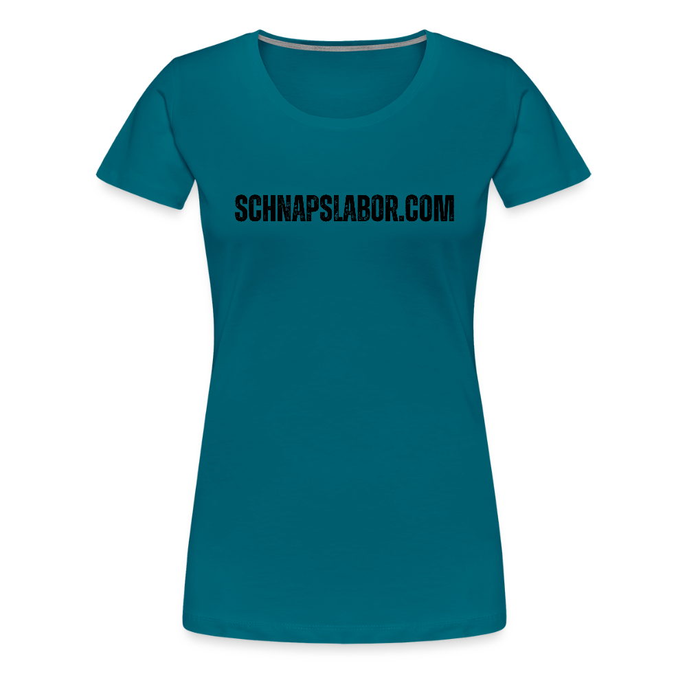 Schnapslabor - "Frauen Premium T-Shirt" - Divablau