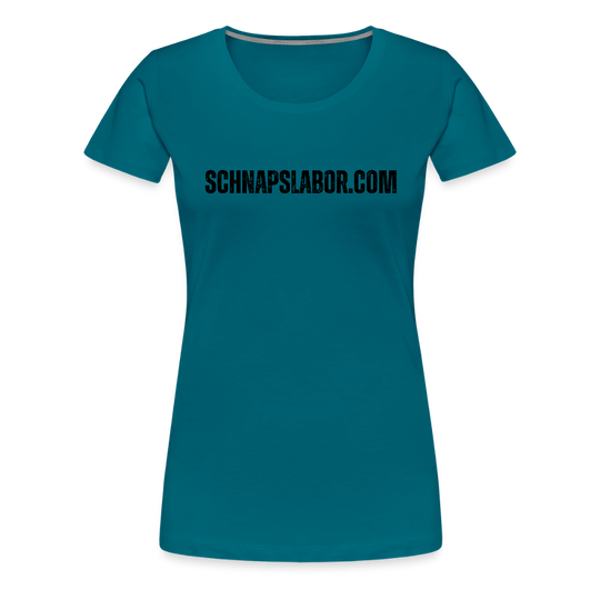 Schnapslabor - "Frauen Premium T-Shirt" - Divablau