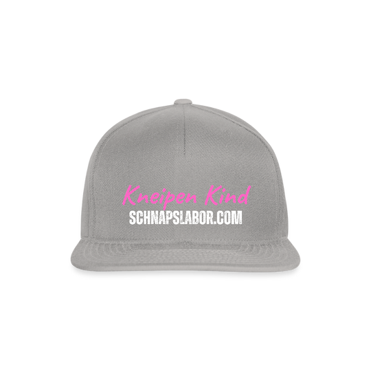 Kneipen Kind - Snapback Cap - Graphit/Graphit