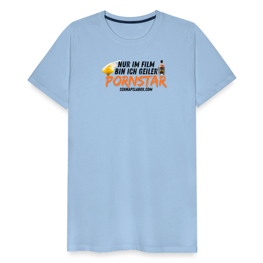 Männer Premium T-Shirt - Sky