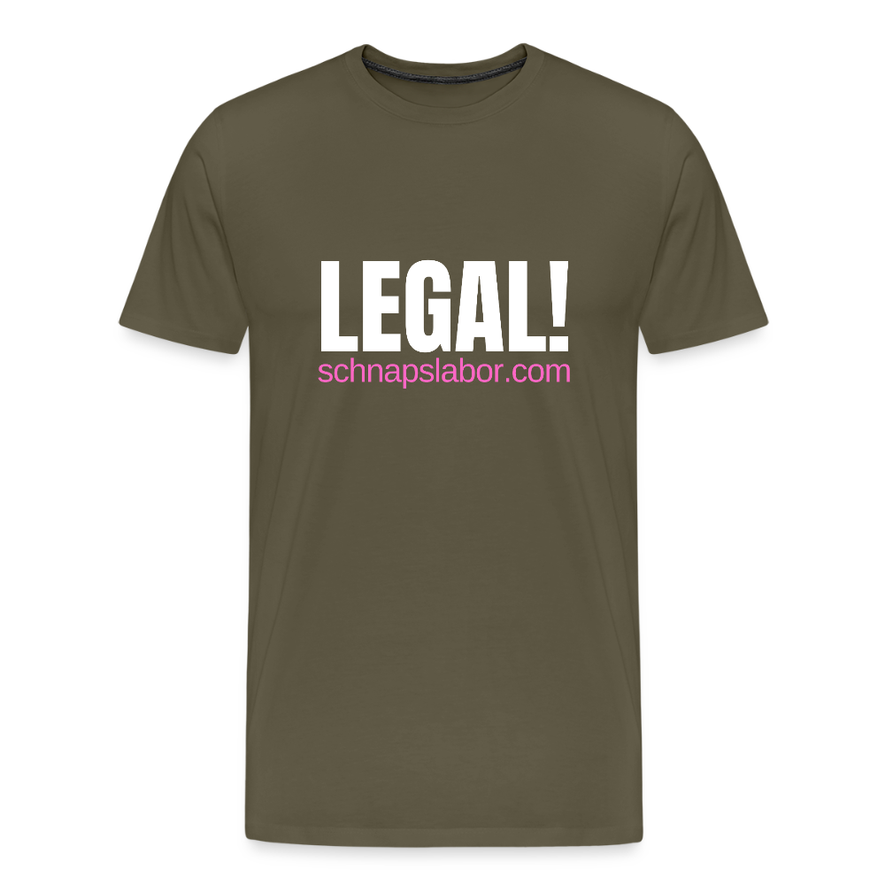 Legal - Männer Premium T-Shirt - Khaki