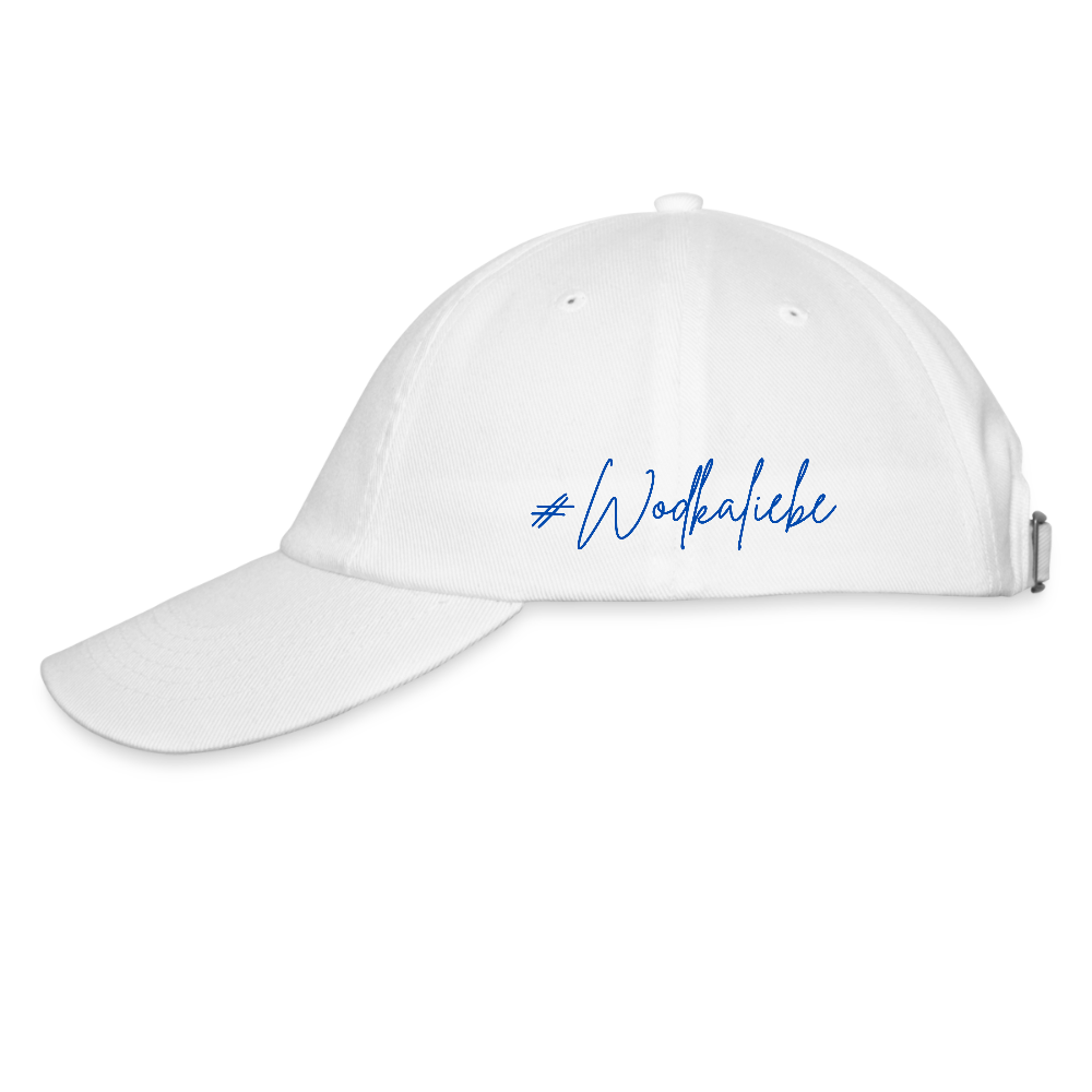 #Wodkaliebe 1205 - Baseballkappe - Weiß/Weiß