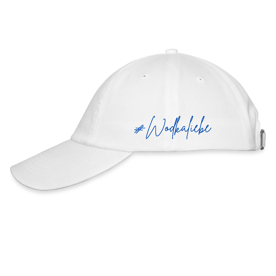 #Wodkaliebe 1205 - Baseballkappe - Weiß/Weiß