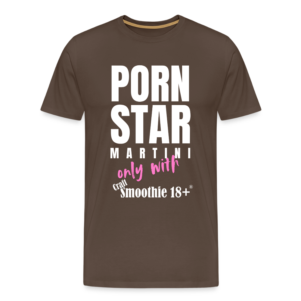 Pornstar - Männer Premium T-Shirt - Edelbraun