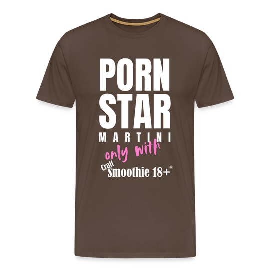 Pornstar - Männer Premium T-Shirt - Edelbraun