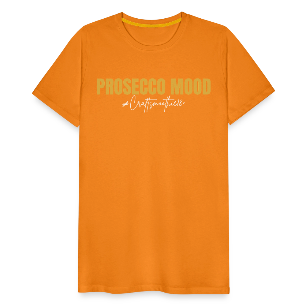 Prosecco Mood - Männer Premium T-Shirt - Orange