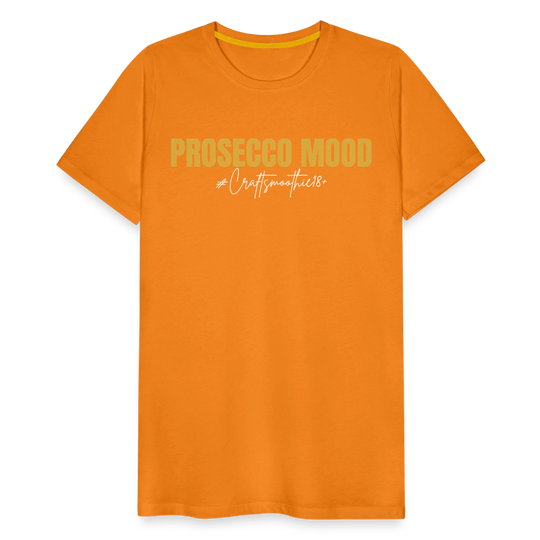 Prosecco Mood - Männer Premium T-Shirt - Orange