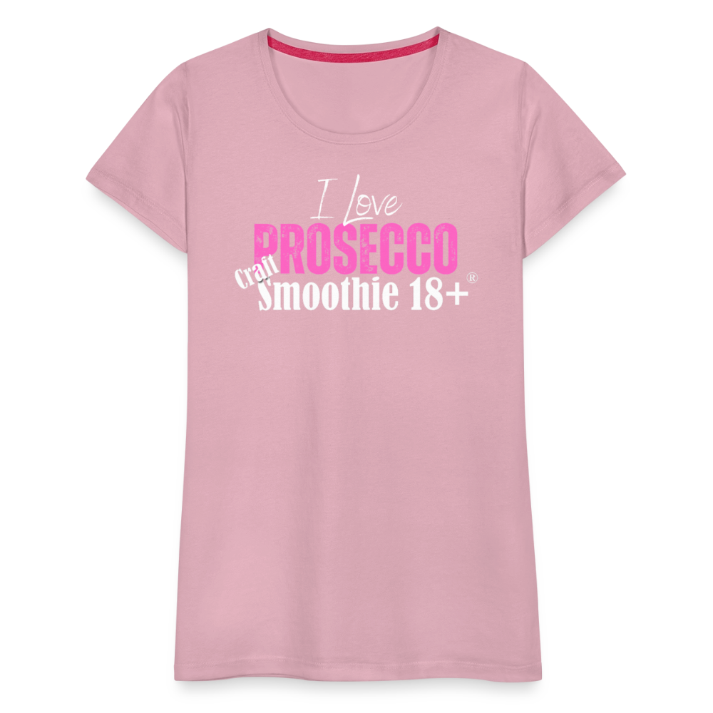 I love Prosecco - Frauen Premium T-Shirt - Hellrosa