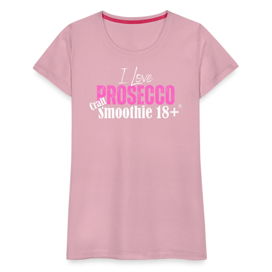 I love Prosecco - Frauen Premium T-Shirt - Hellrosa