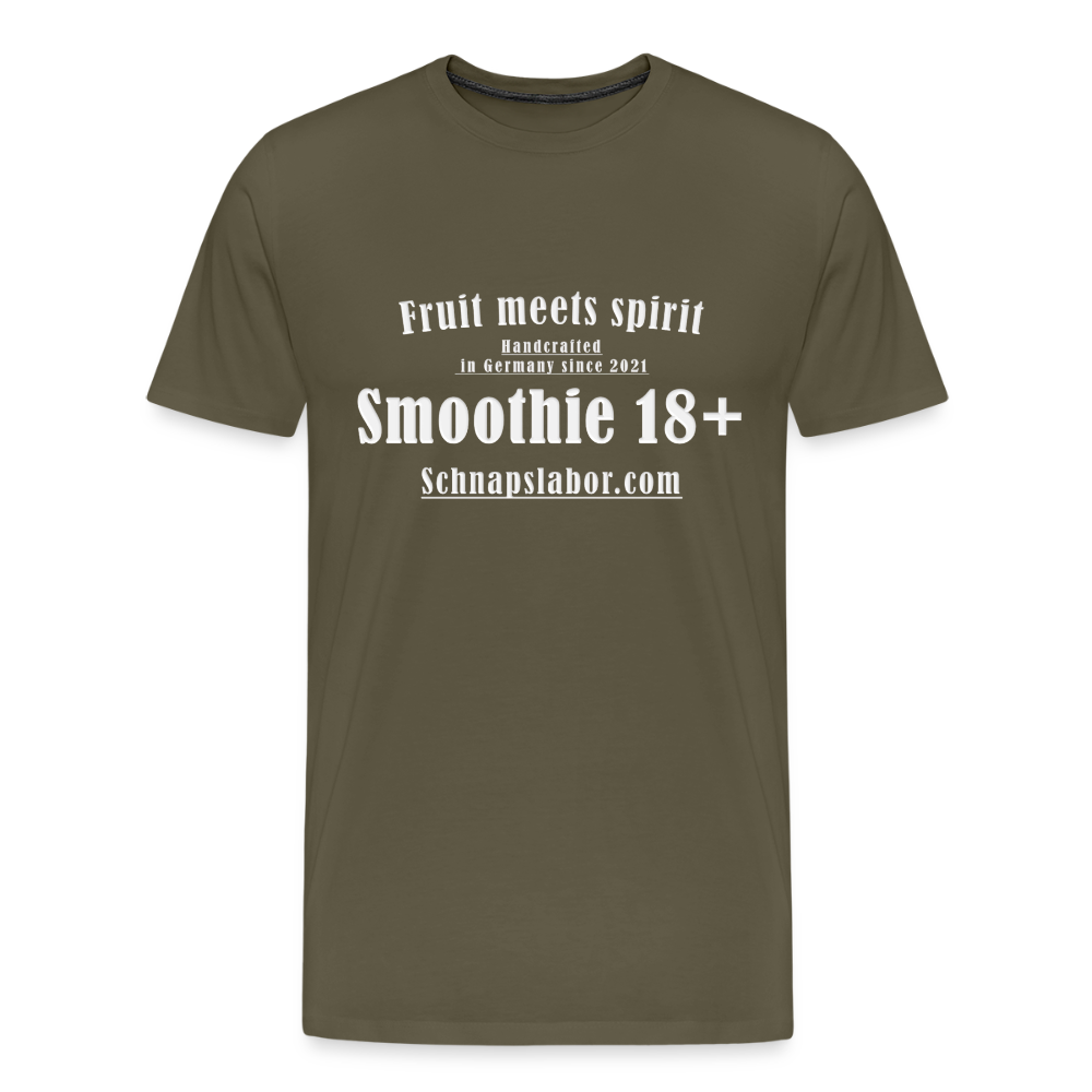 Fruit meets Spirit - "Männer Premium T-Shirt" - Khaki