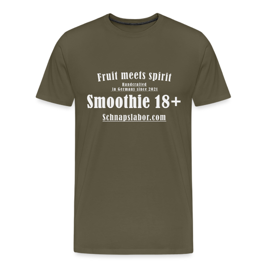 Fruit meets Spirit - "Männer Premium T-Shirt" - Khaki