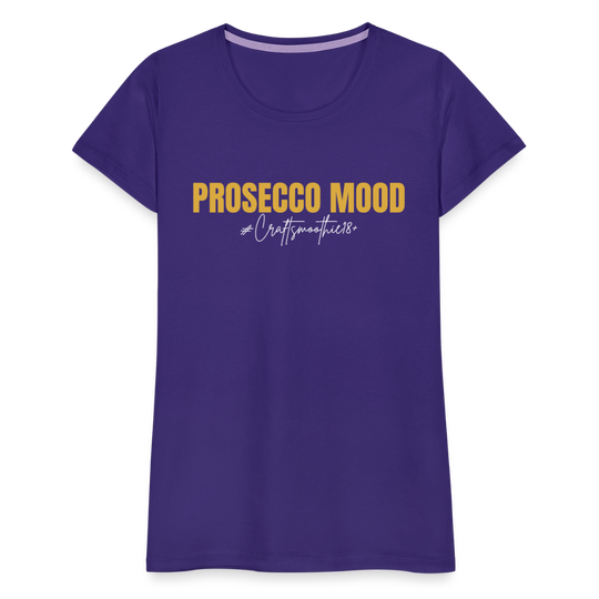 Prosecco Mood - Frauen Premium T-Shirt - Lila