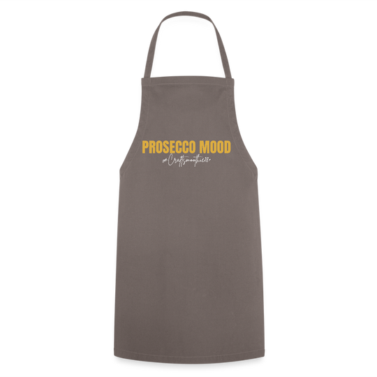 Prosecco Mood - Kochschürze - Grau