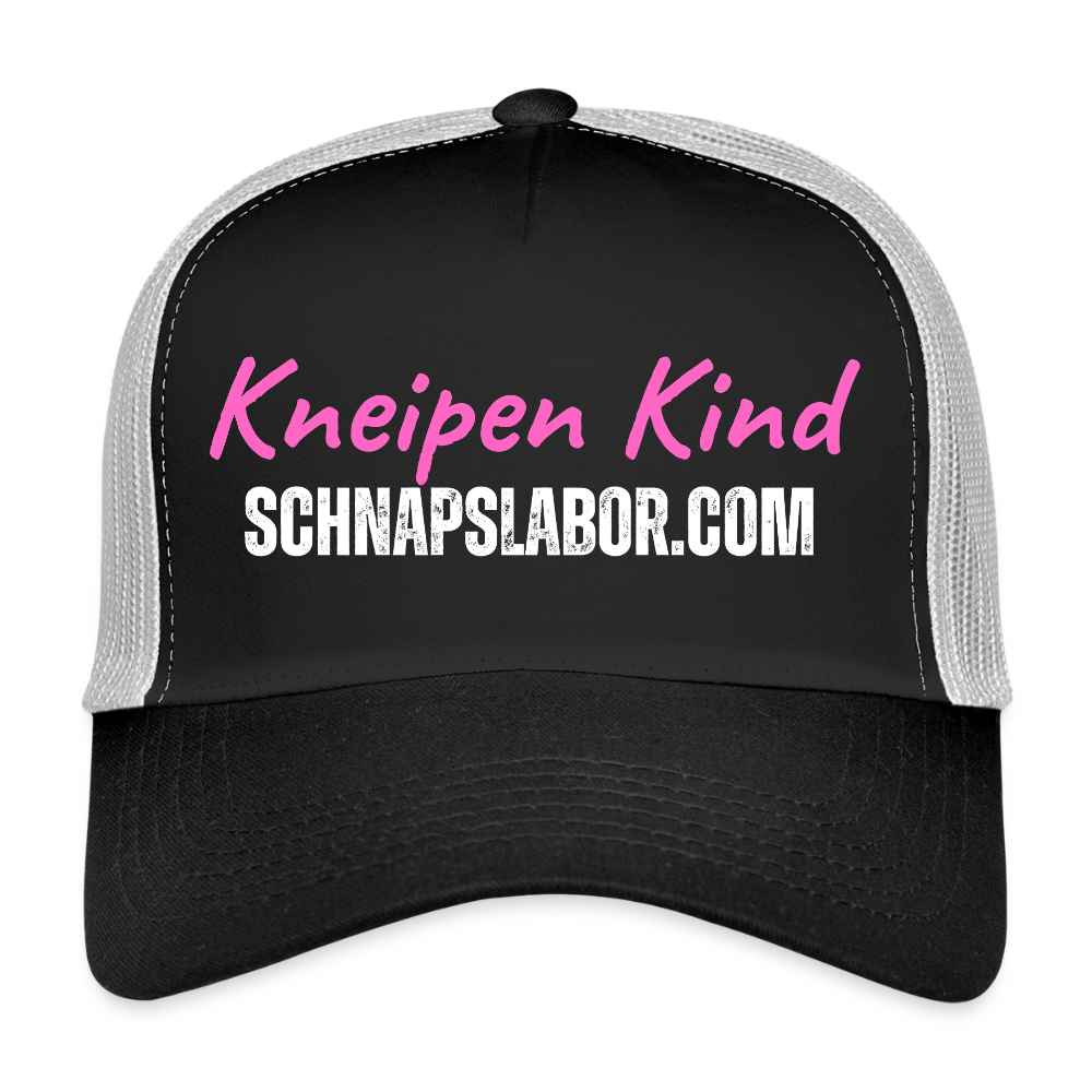 Kneipen Kind - Trucker Cap - Schwarz/Steingrau