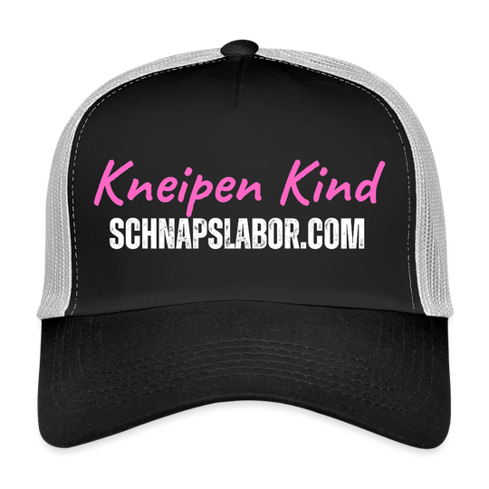 Kneipen Kind - Trucker Cap - Schwarz/Steingrau