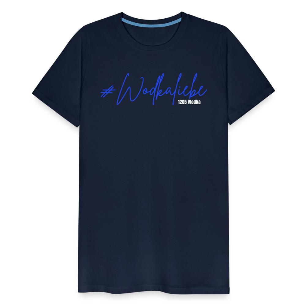 #Wodkaliebe 1205 - Männer Premium T-Shirt - Navy